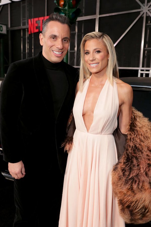 Sebastian Maniscalco, Lana Gomez irishman-netflix-premiere-Sebastian-Maniscalco,-Lana-Gomez