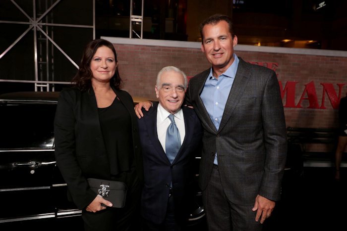 Emma Tillinger Koskoff, Producer, Martin Scorsese, Director/Producer, Scott Stuber, Head of Original Films, Netflix, Emma Tillinger Koskoff, Producer, Martin Scorsese, Director/Producer, Scott Stuber, Head of Original Films, Netflix,