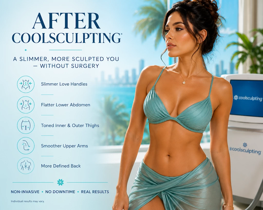 Miami luxury spa body contouring results