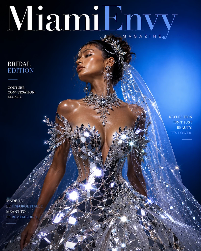Miami Envy bridal couture cover four by Susana Lucia