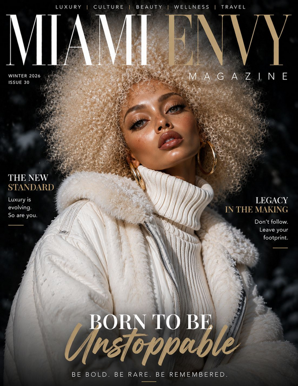 Bold couture beauty magazine visual for Beauty Has No Blueprint article