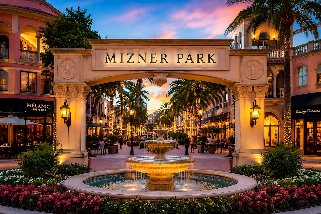Mizner Park Boca Raton Florida