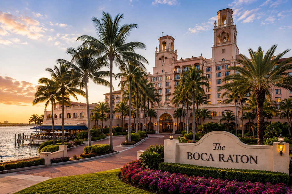 The Boca Raton luxury resort