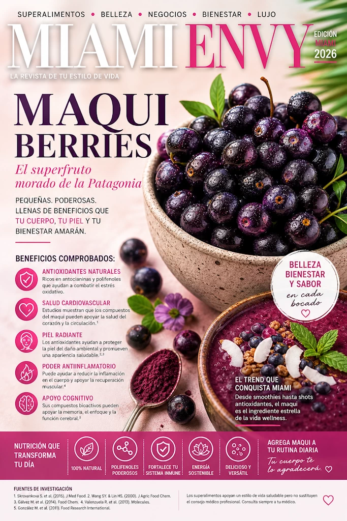 Maqui Berries Magazine Cover