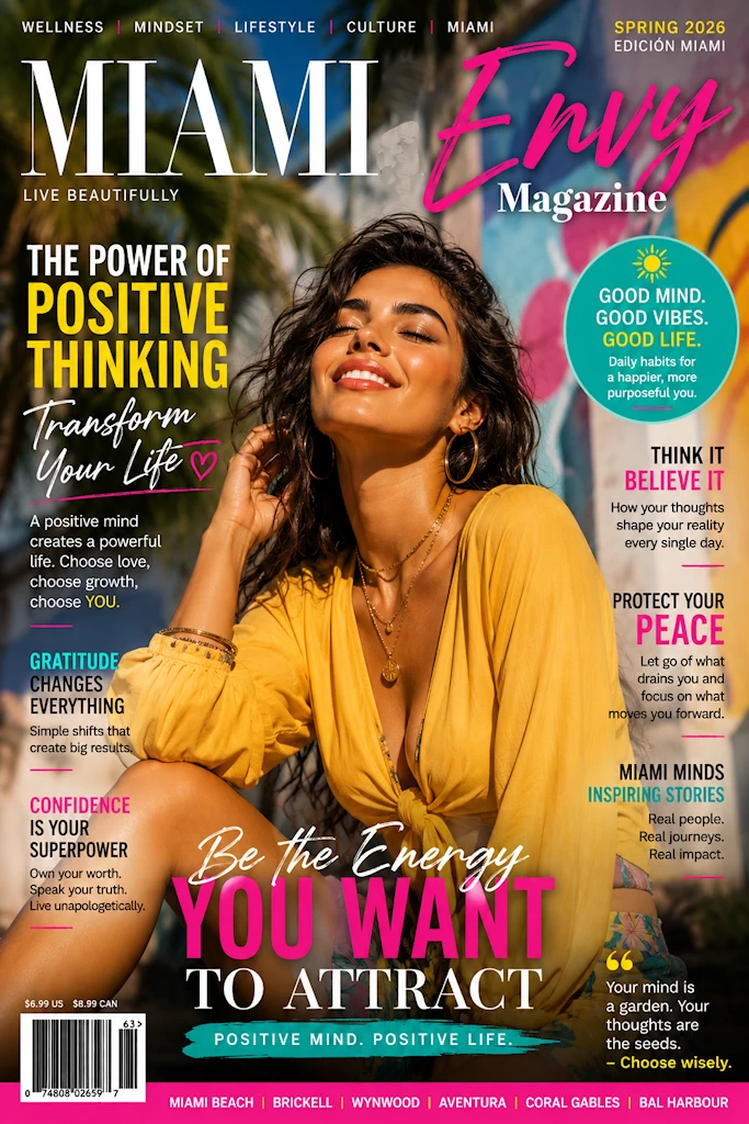 Positive mindset and emotional wellness lifestyle image