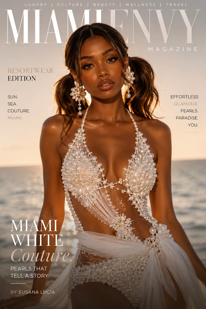 Miami Couture Resortwear cover by Miami Envy Magazine