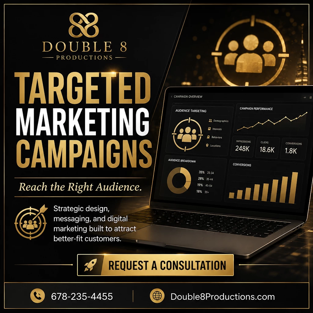 Targeted marketing campaigns for Florida businesses by Double 8 Productions