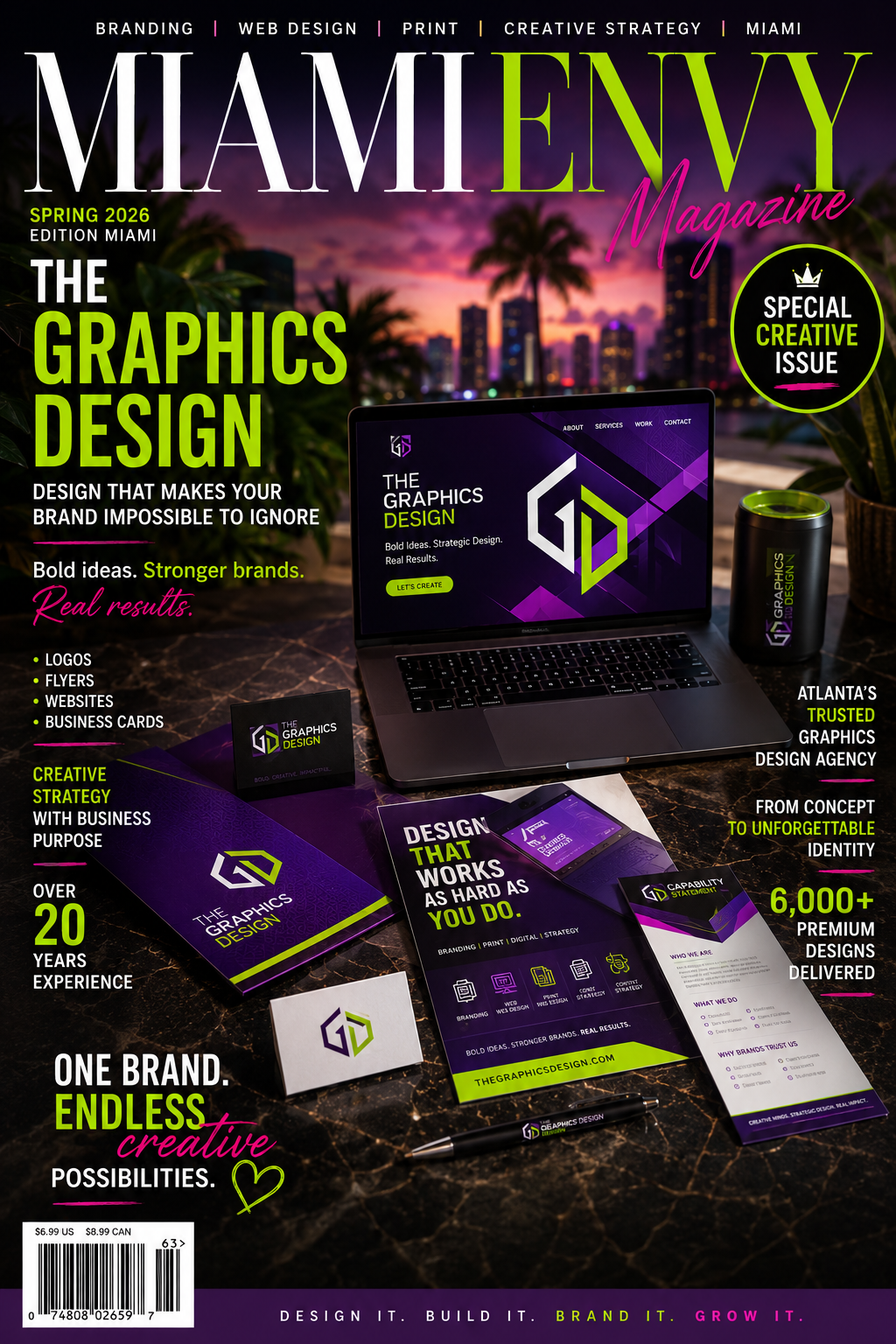 Miami Envy Creative Design Issue